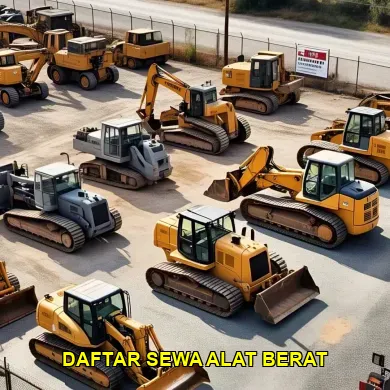 Daftar Sewa Alat Berat untuk Proyek Konstruksi Anda